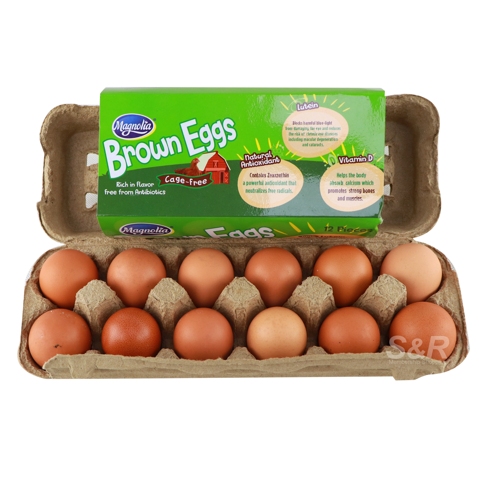 Magnolia Cage-Free Brown Eggs 12pcs Magnolia Cage-Free Brown Eggs 12pcs
